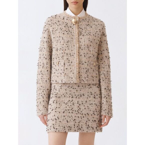 Fabiana Filippi Jacket Woman Beige